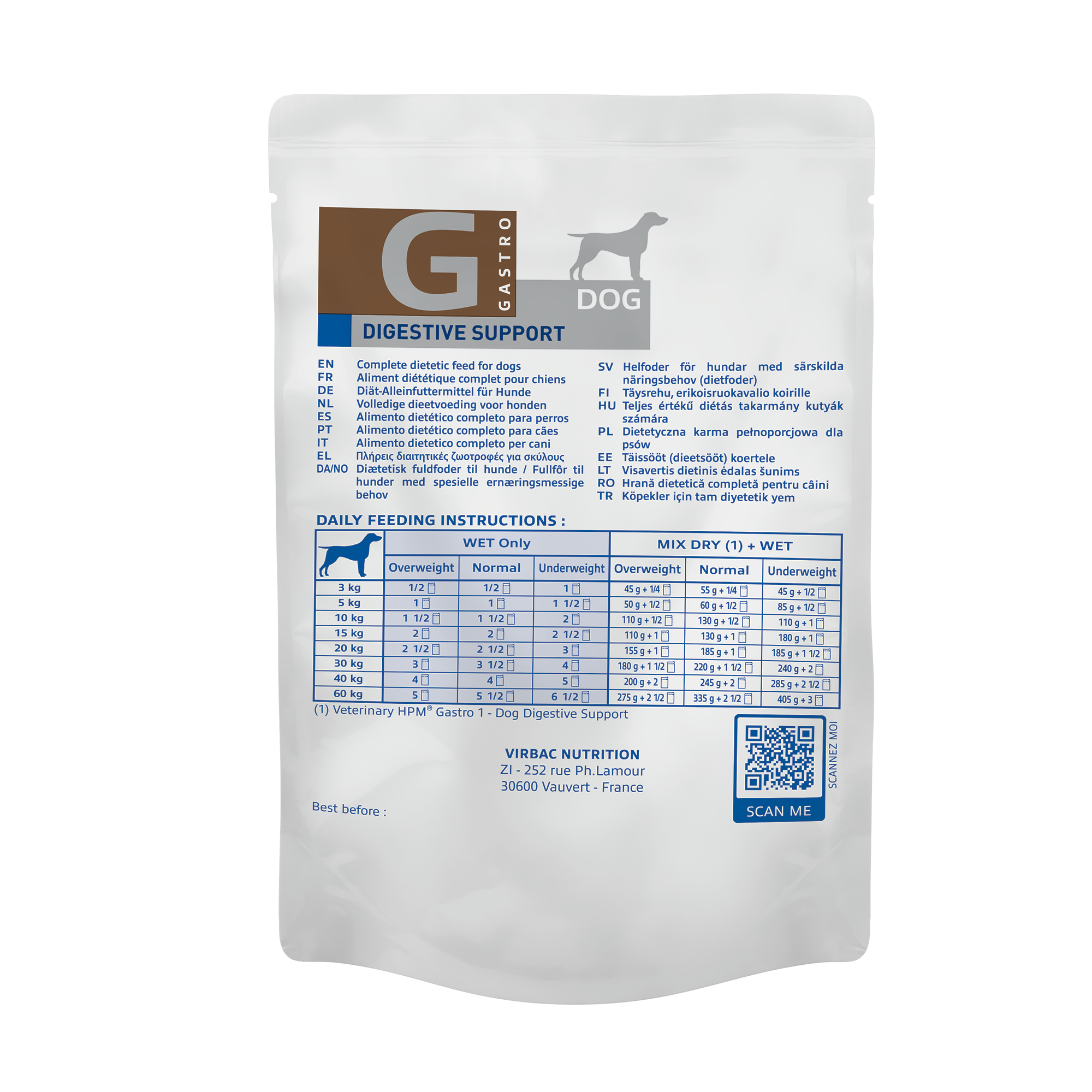 ザ・グリード('98米) PIBF-1122 Digestive Support Dog Wet Food - For Sensitive Stomachs 9x300g