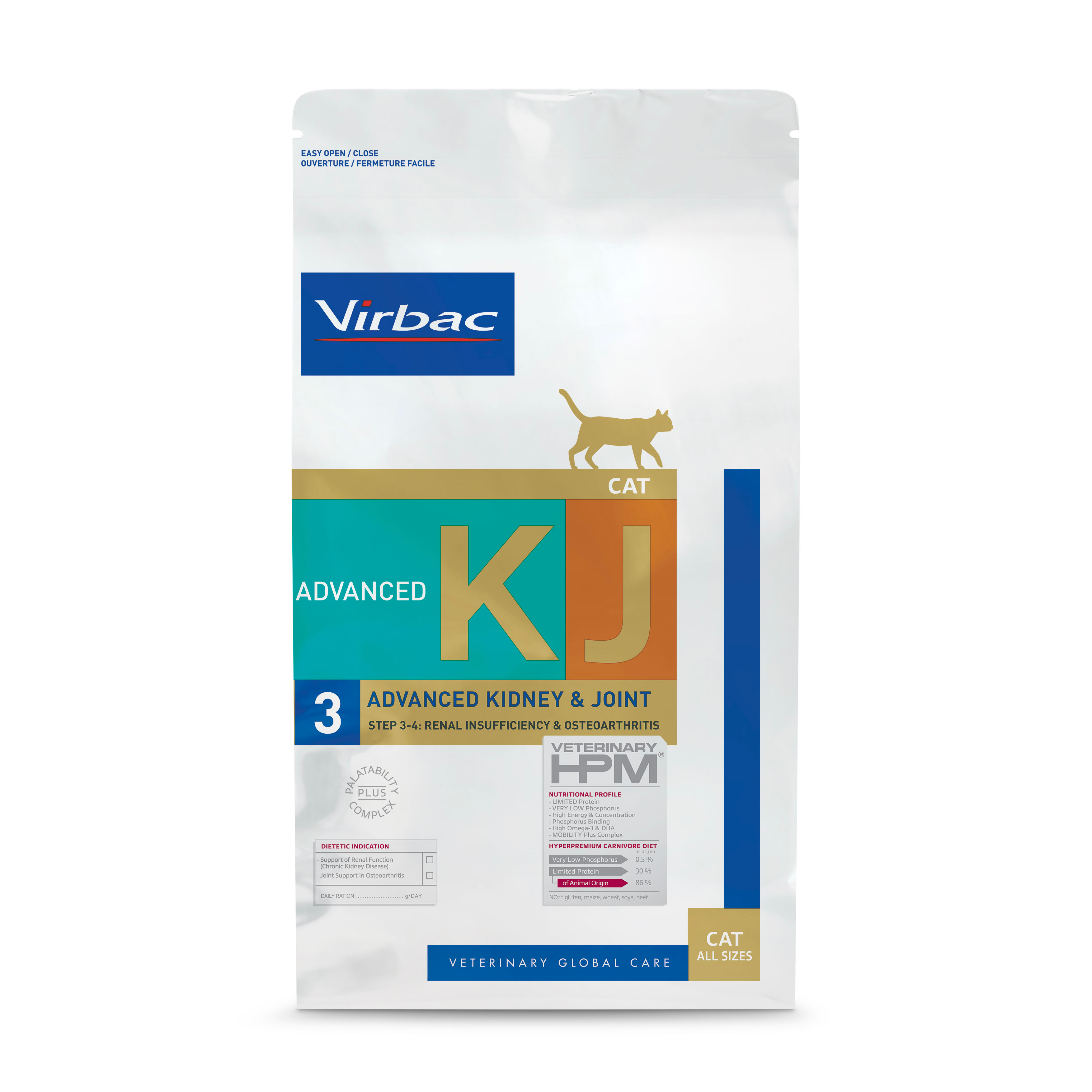 Advanced Kidney & Joint Cat Food KJ3 - Virbac UK