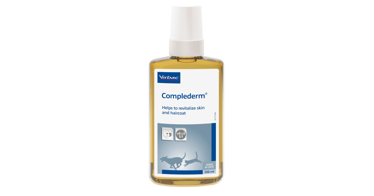 Complederm Supplement for Dogs & Cats - Virbac UK