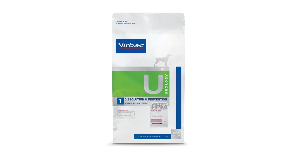 Urology Dog Food U1 for Urinary Health - Virbac UK