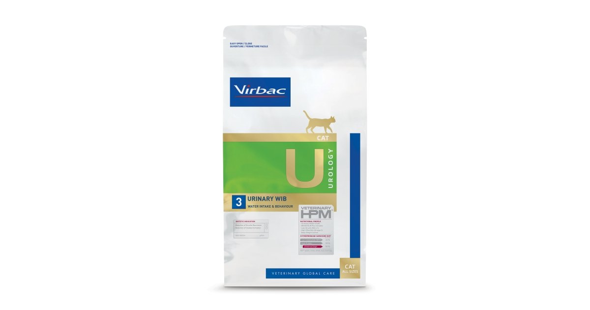 Urology Cat Food U3 - For Water Intake & Behaviour - Virbac UK