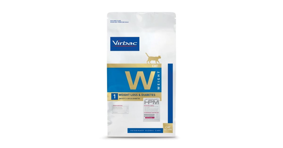 Weight Loss Diabetes Cat Food W1 – Healthy Weight Loss Virbac UK