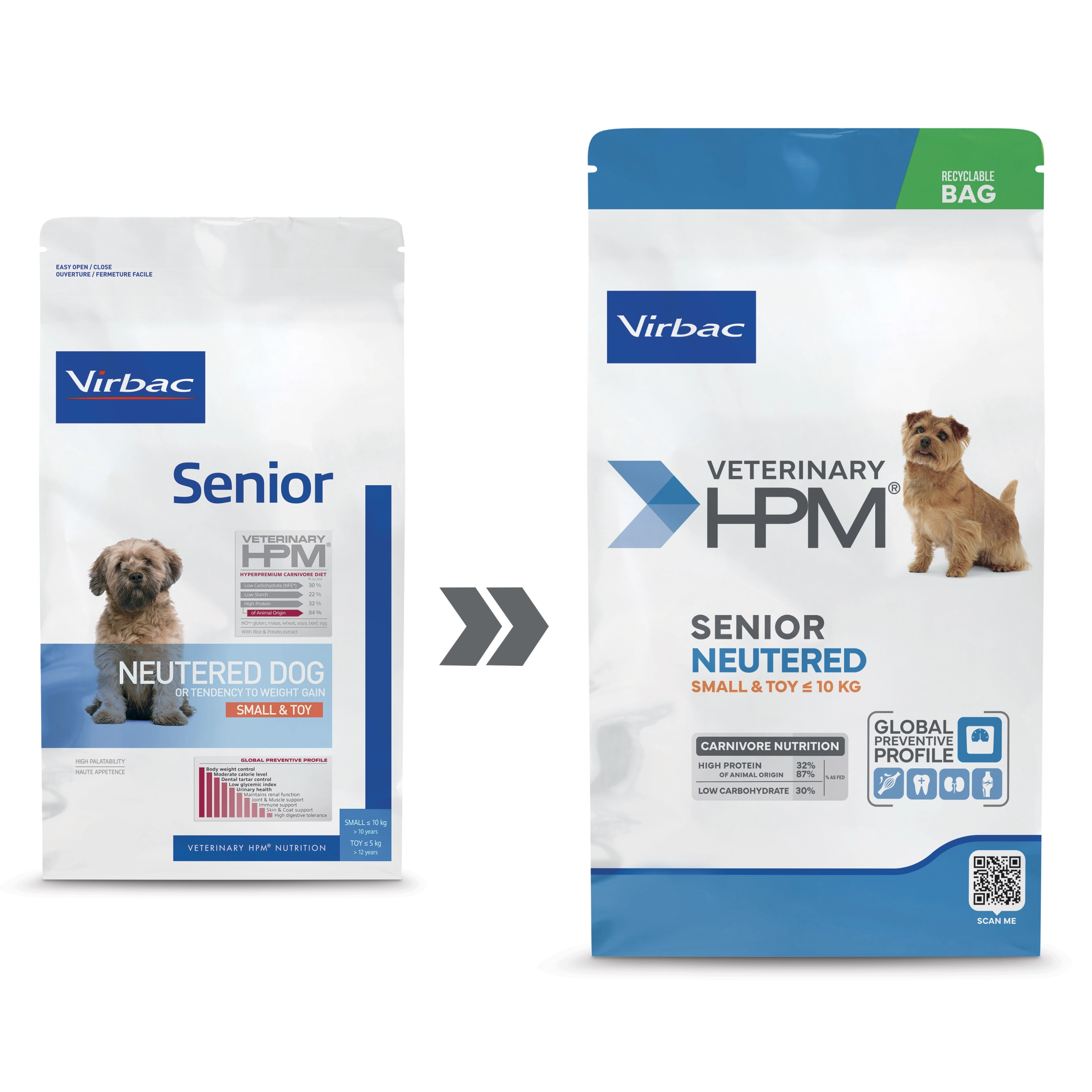 ビルバックVirbacVETERINARYHPMシニアドッグ1.5kg4袋セット ビルバックVirbacVETERINARYHPMシニアドッグ1.5kg4袋セット ビルバック