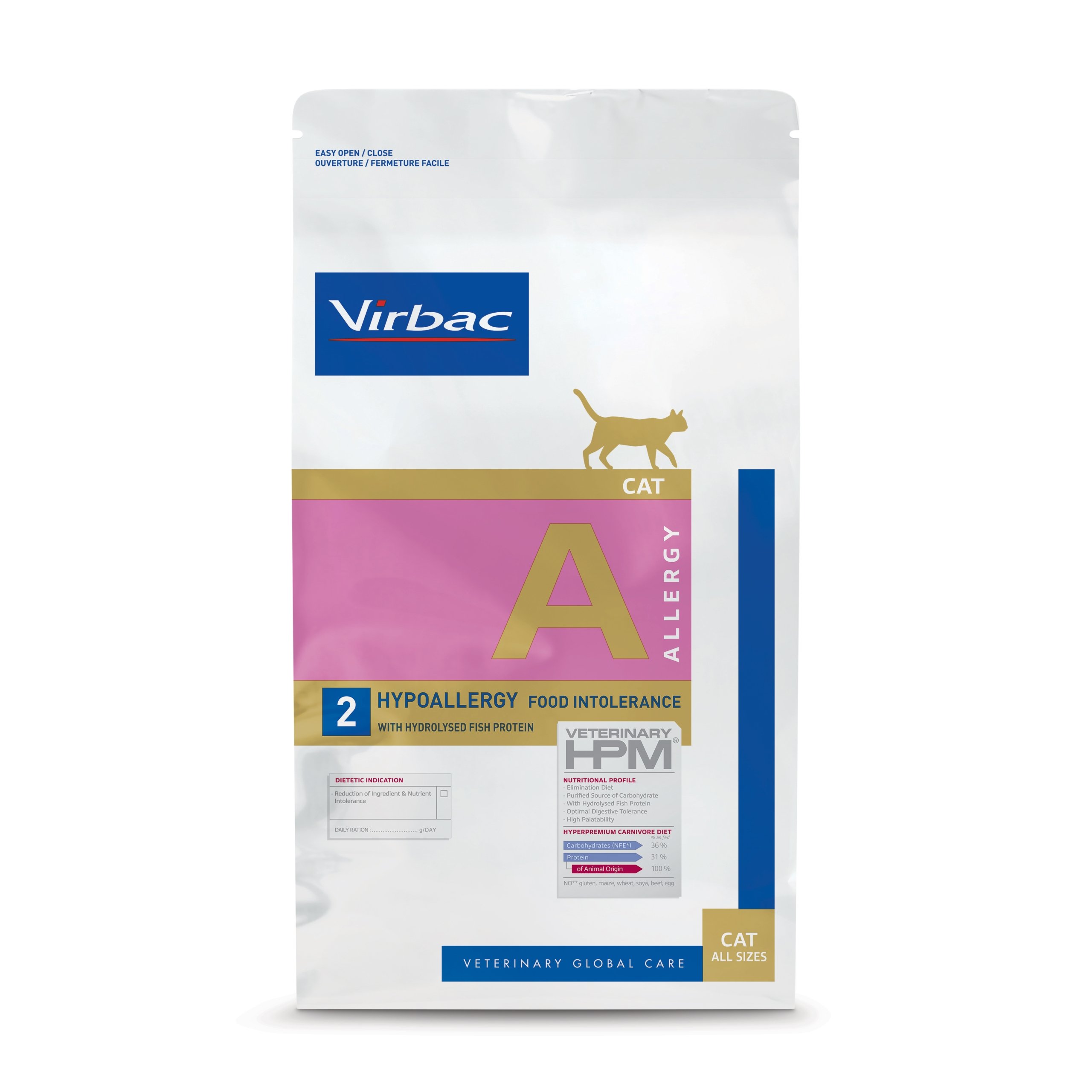 Hypoallergy Cat Food A2 – For Cats With Food Allergies Virbac UK