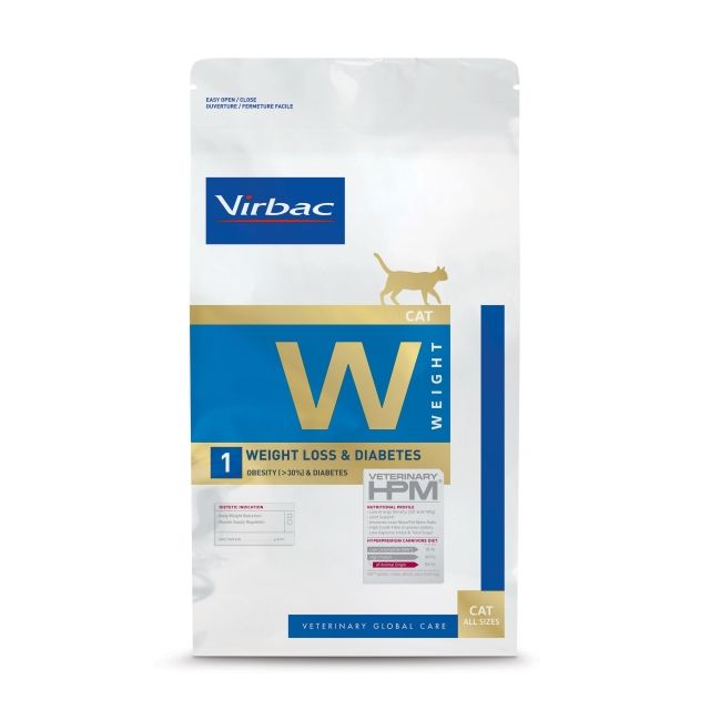 HPM Diet - Cat W1 Weight Loss & Diabetes
